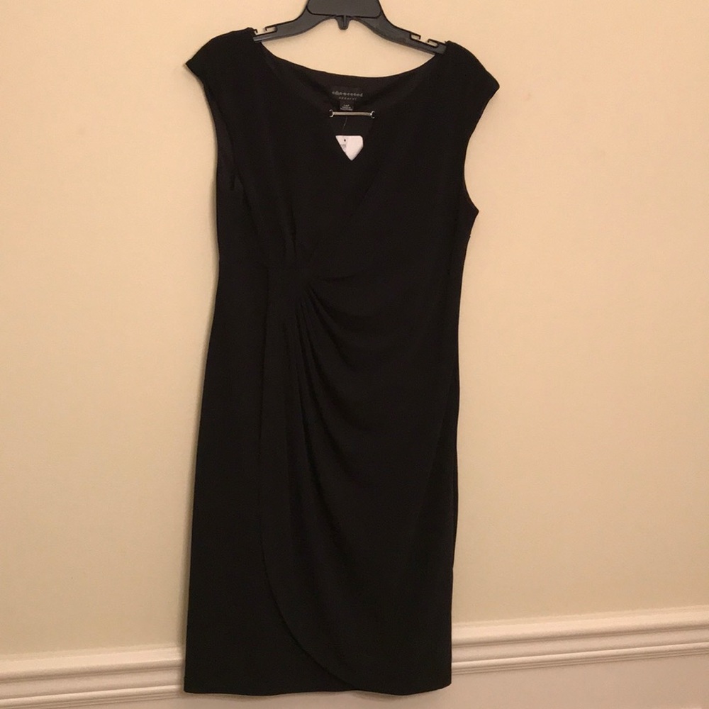 NWT Connected Women’s Petite Black Dress 14P